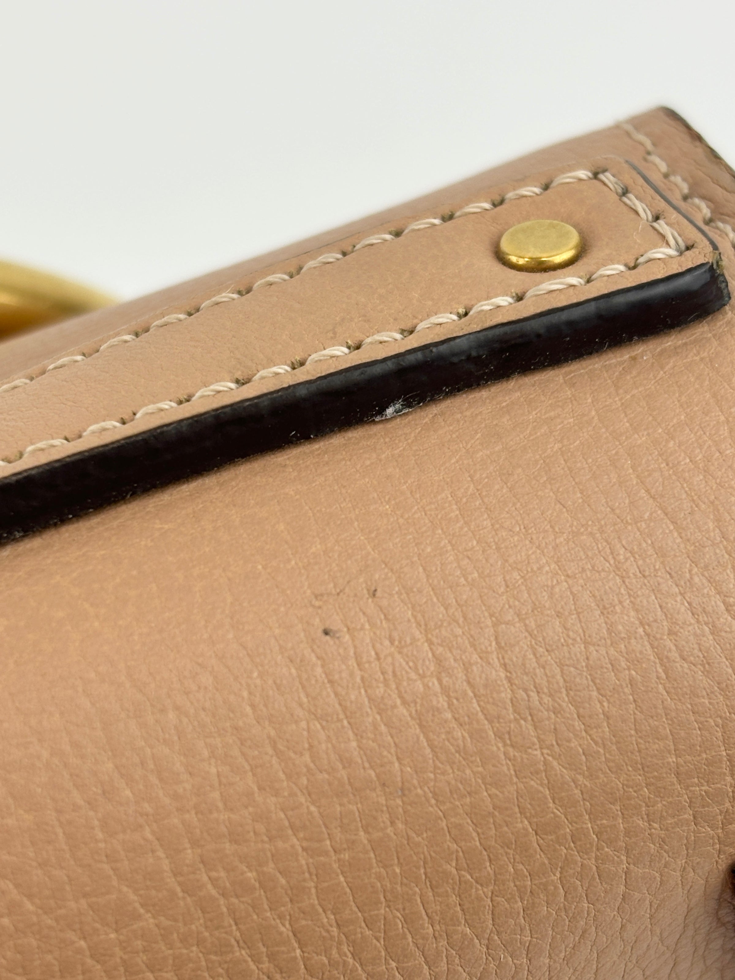 Small Nile Bracelet Bag Biscotti Beige