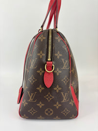 Retiro NM Cerise Monogram Canvas