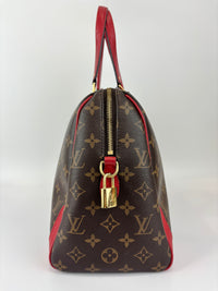 Retiro NM Cerise Monogram Canvas