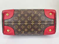 Retiro NM Cerise Monogram Canvas