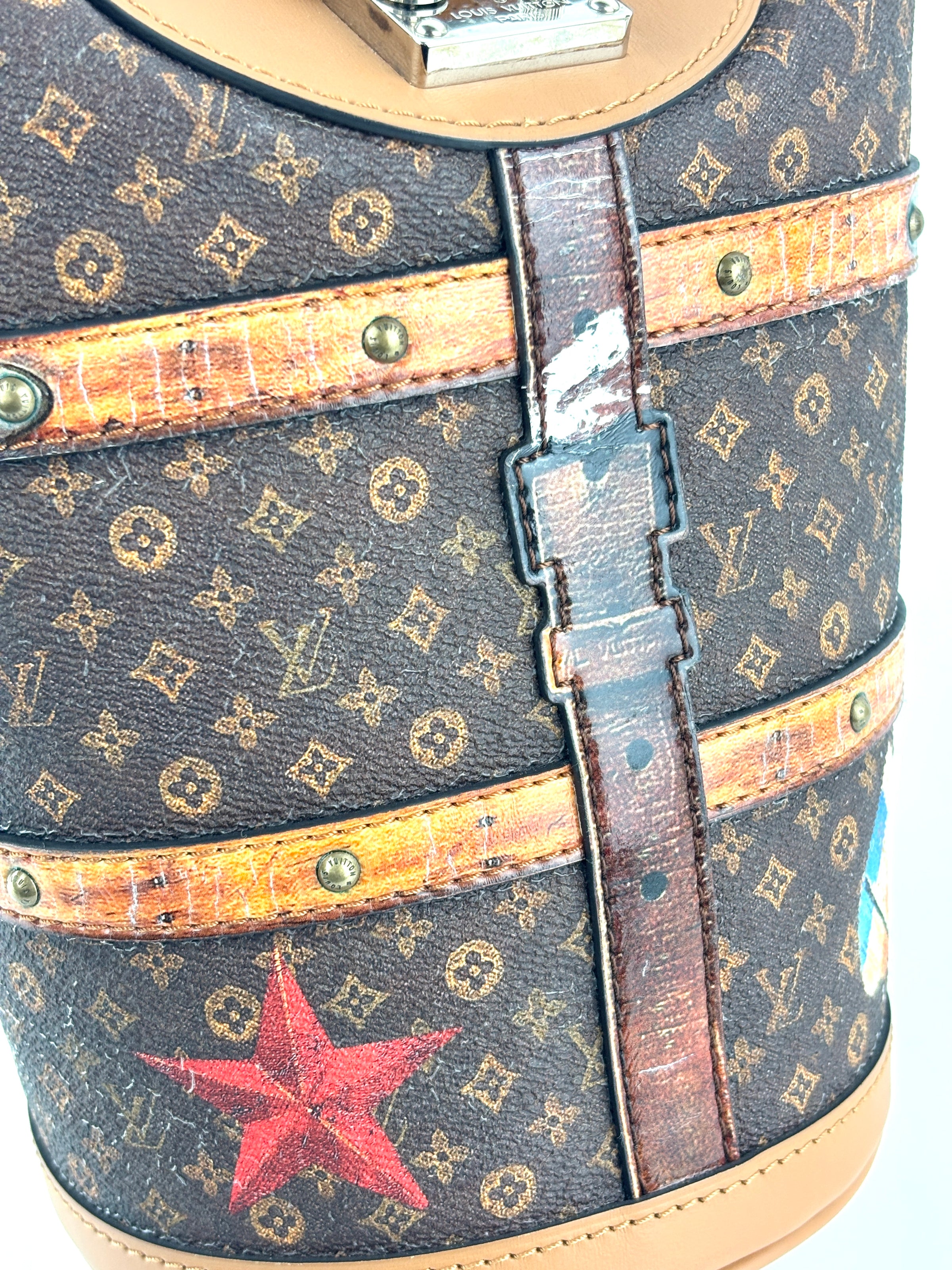 Transformed Monogram Time Trunk Duffle Bag