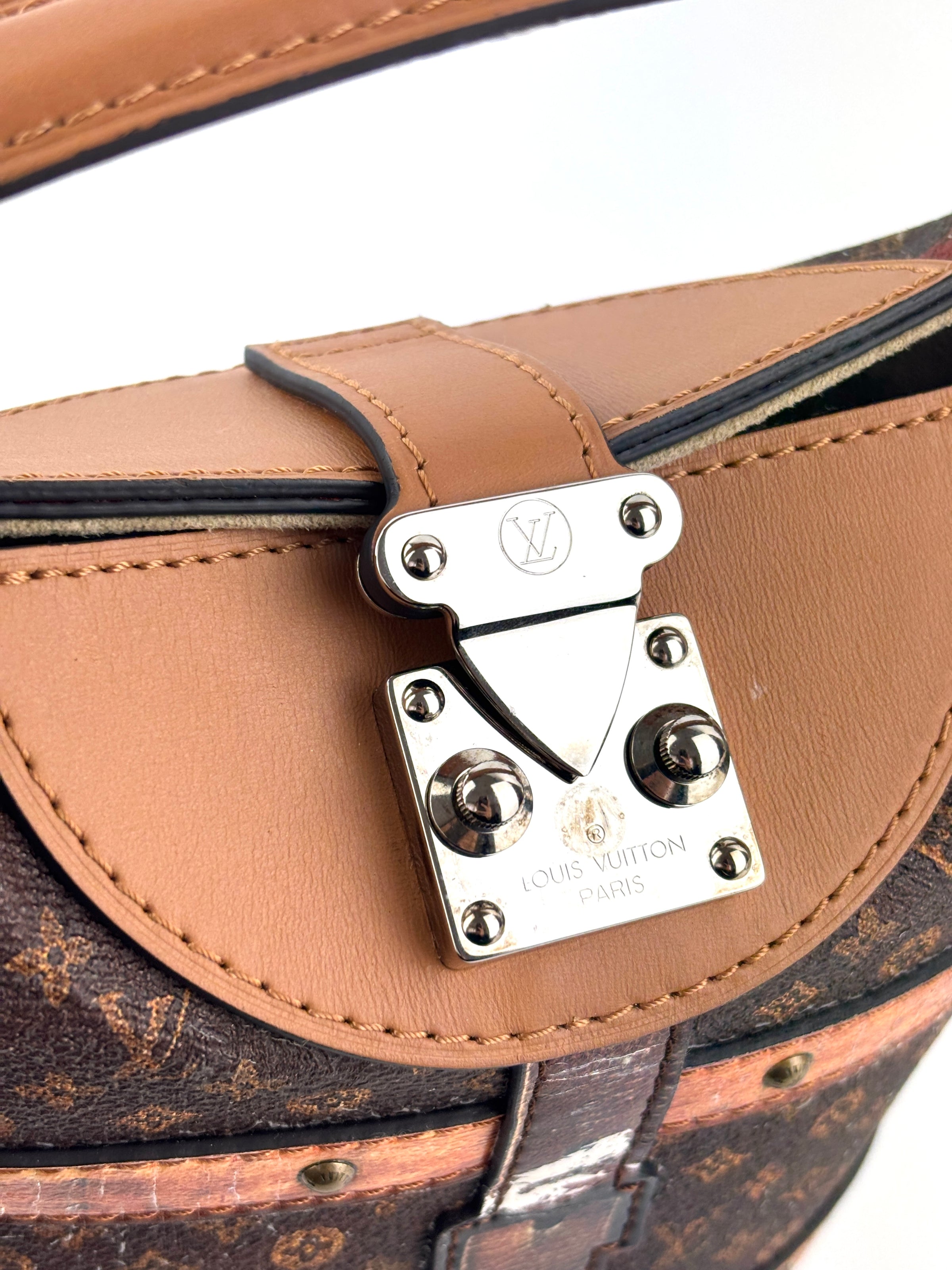 Transformed Monogram Time Trunk Duffle Bag