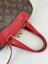 Retiro NM Cerise Monogram Canvas