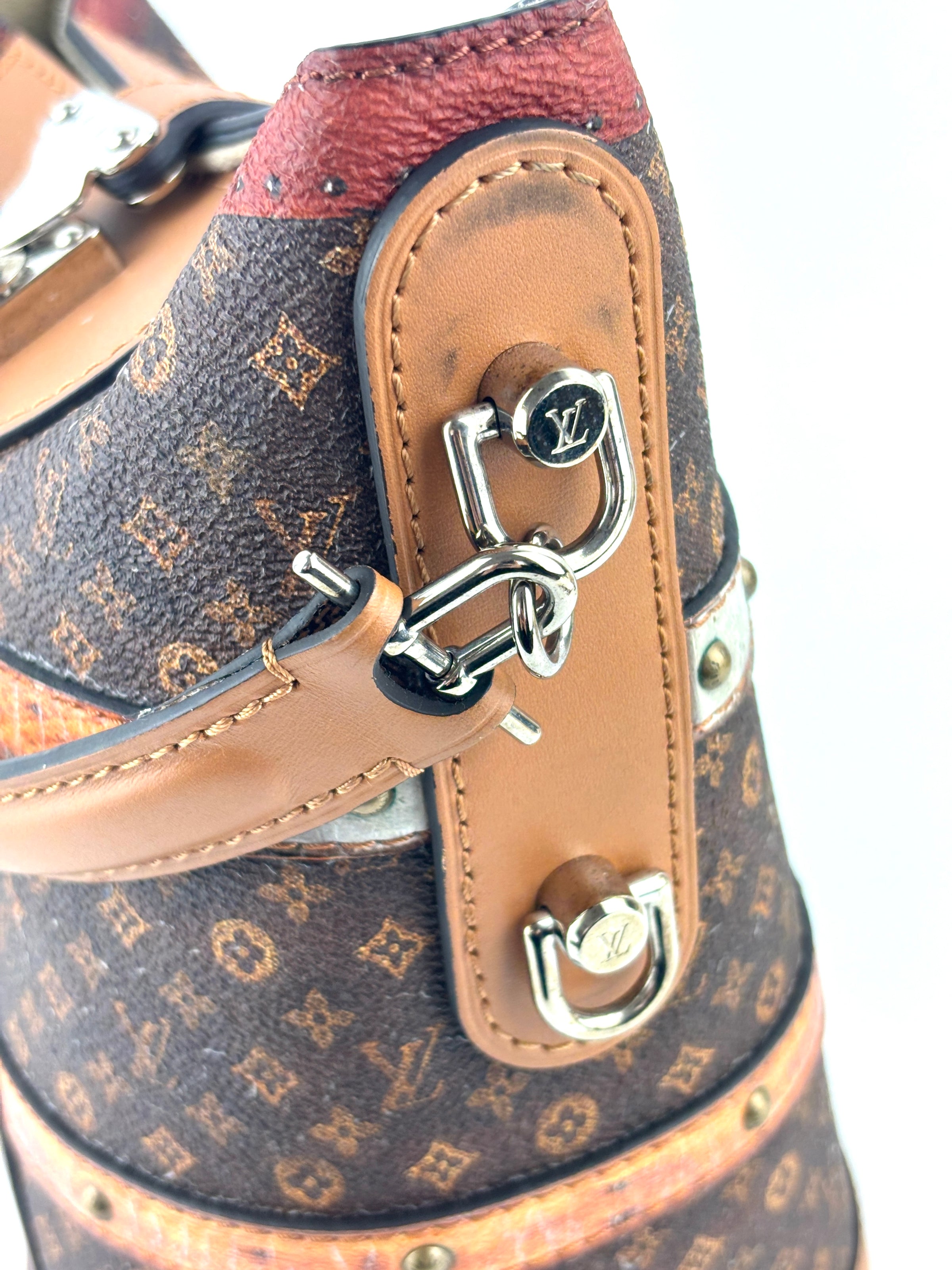 Transformed Monogram Time Trunk Duffle Bag