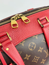 Retiro NM Cerise Monogram Canvas