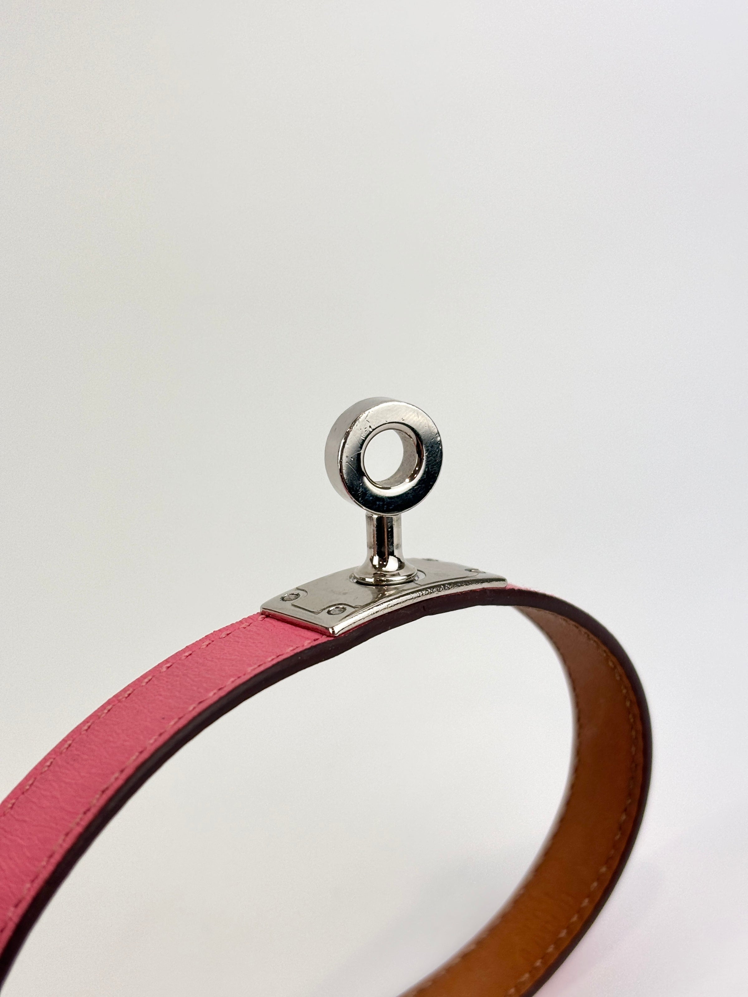 Kelly Double Tour Bracelet Rose Azalee PHW Size XS