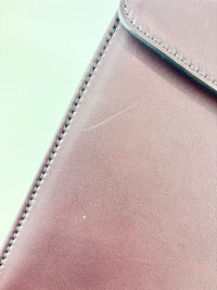 Dioraddict Top Handle Bag in Burgundy Calfskin with Gold-Tone Hardware