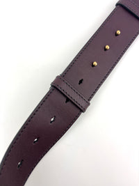 Dioraddict Top Handle Bag in Burgundy Calfskin with Gold-Tone Hardware