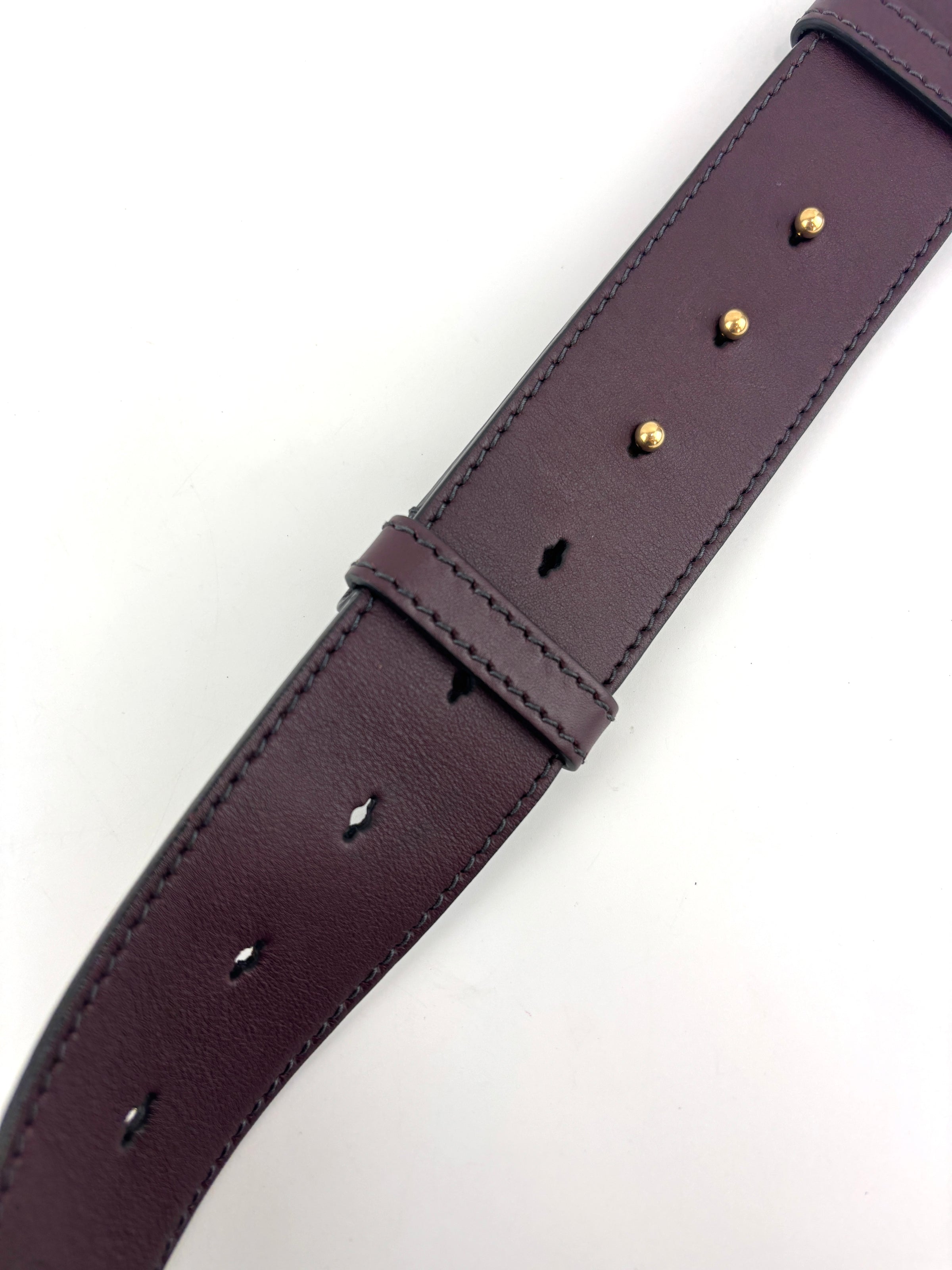 Dioraddict Top Handle Bag in Burgundy Calfskin with Gold-Tone Hardware