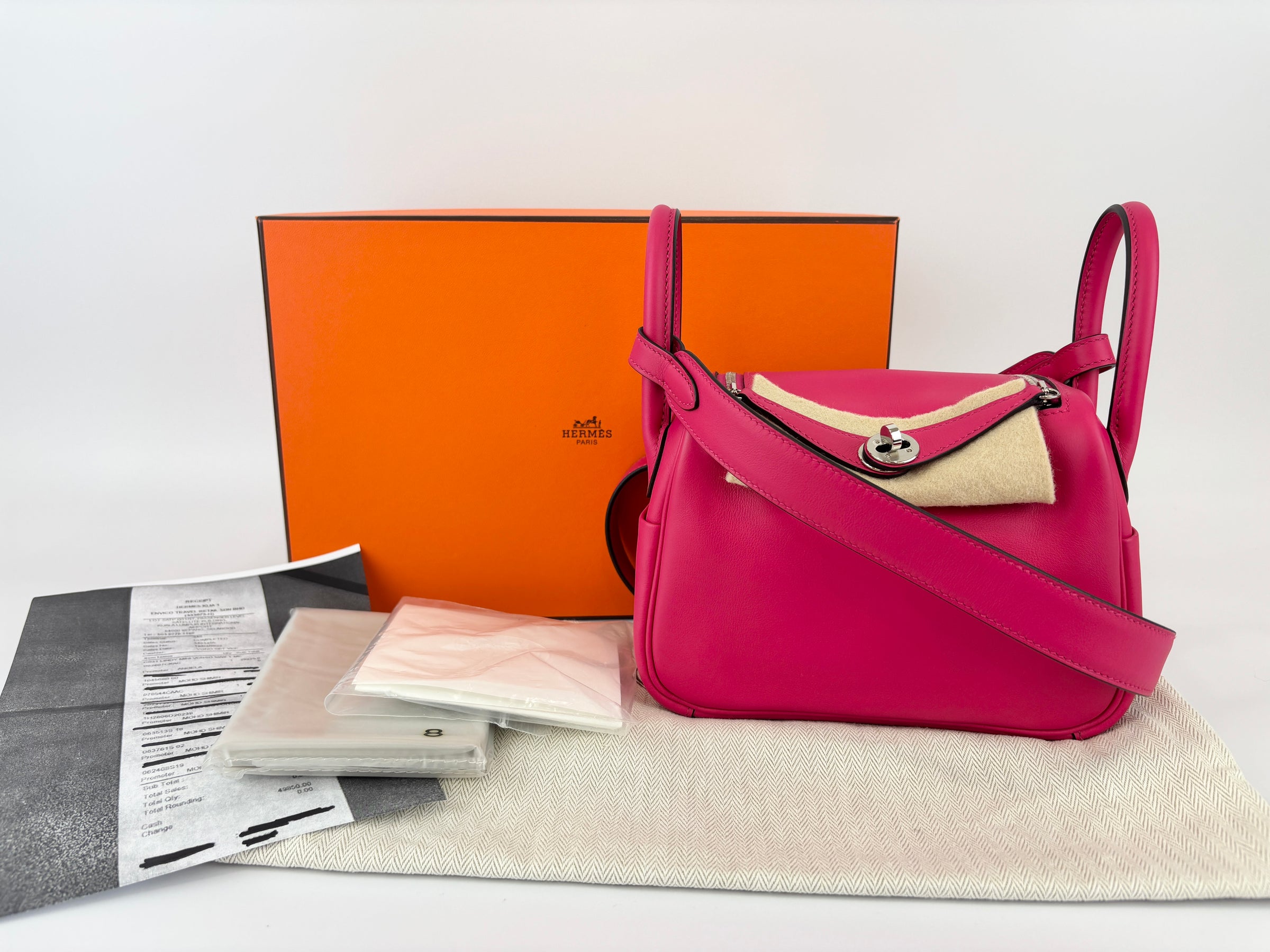 Mini Lindy Verso Rose Mexico / Rouge Pigment Swift