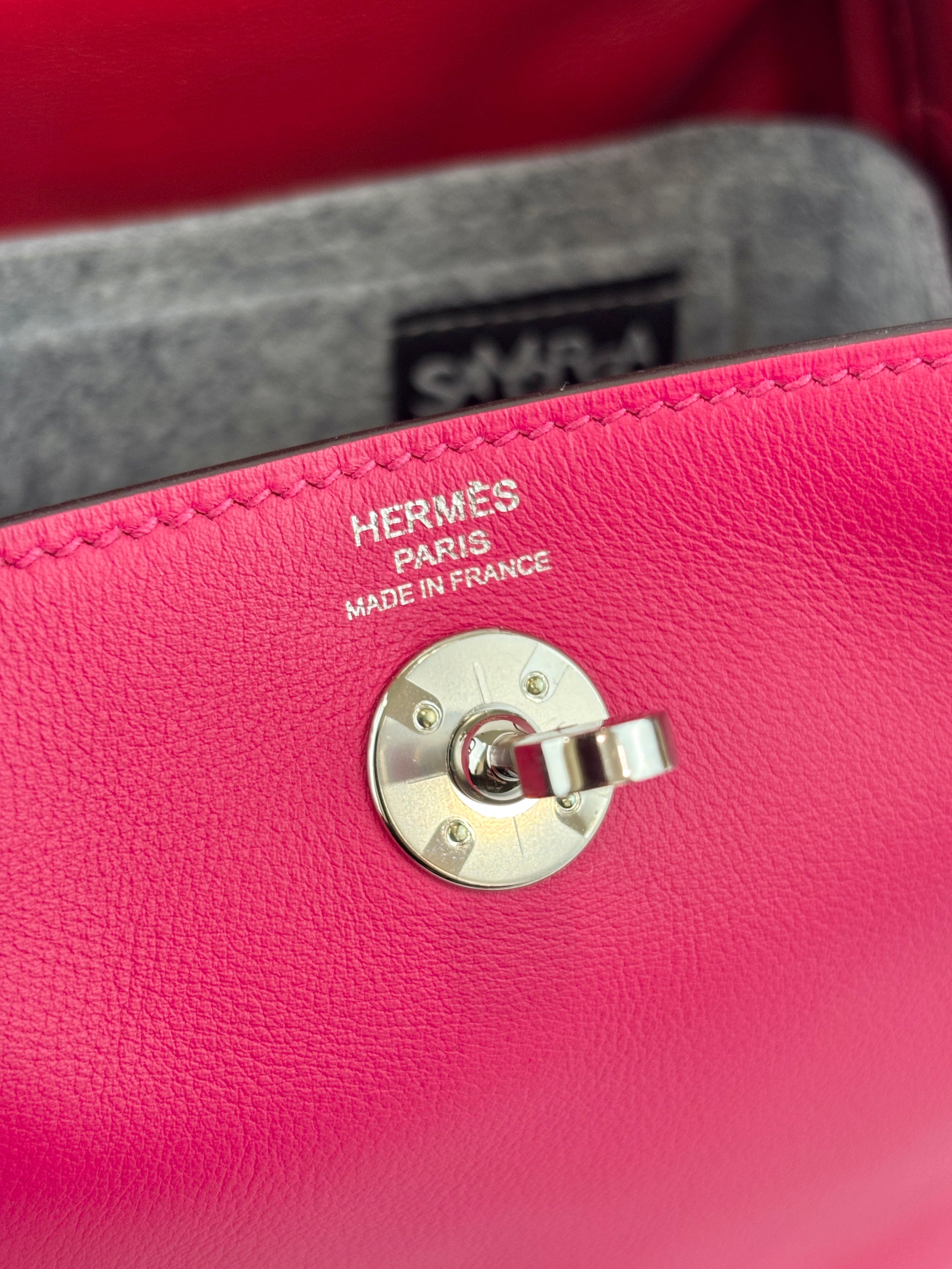 Mini Lindy Verso Rose Mexico / Rouge Pigment Swift