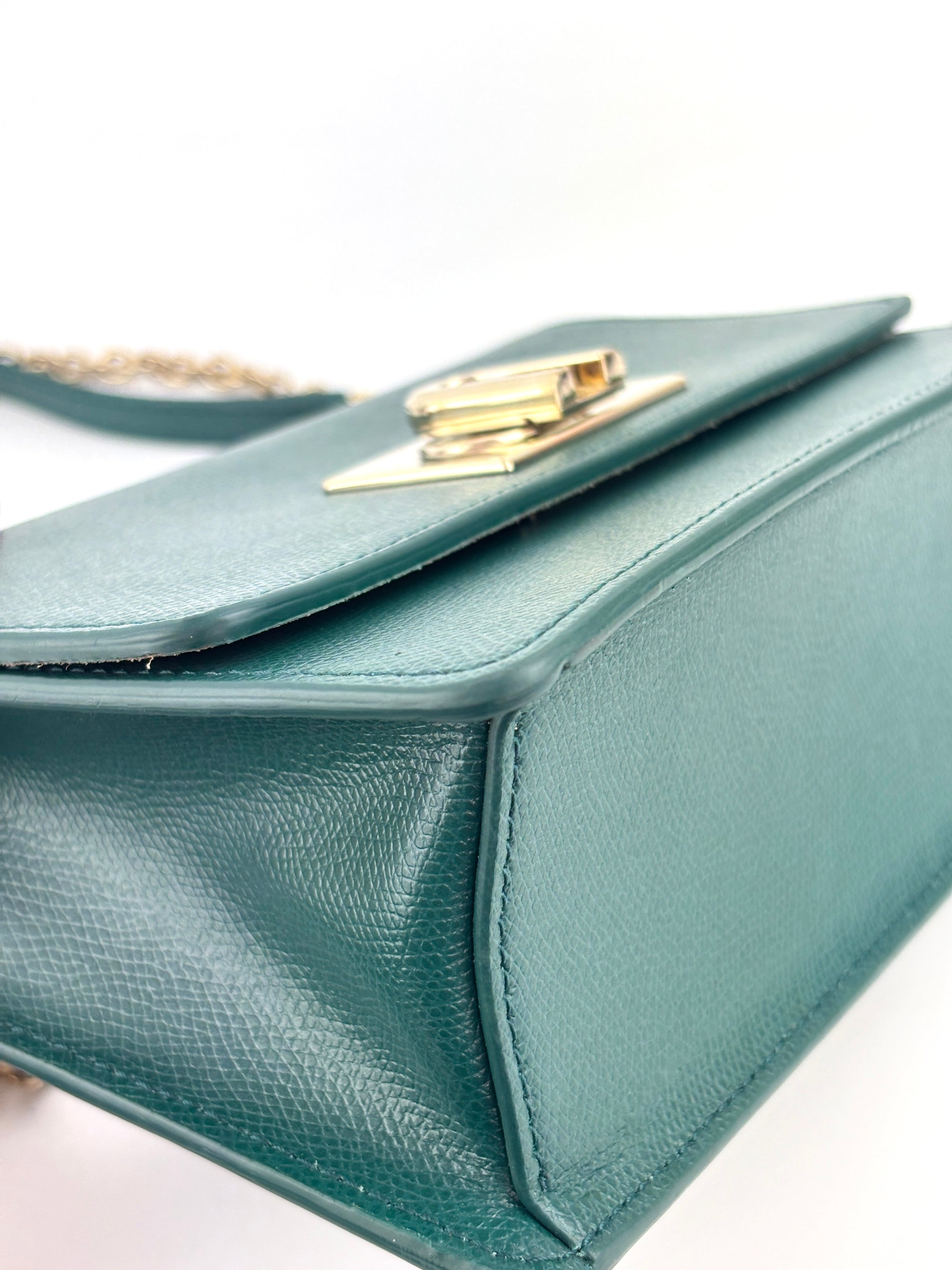1927 Mini Crossbody in Green GHW