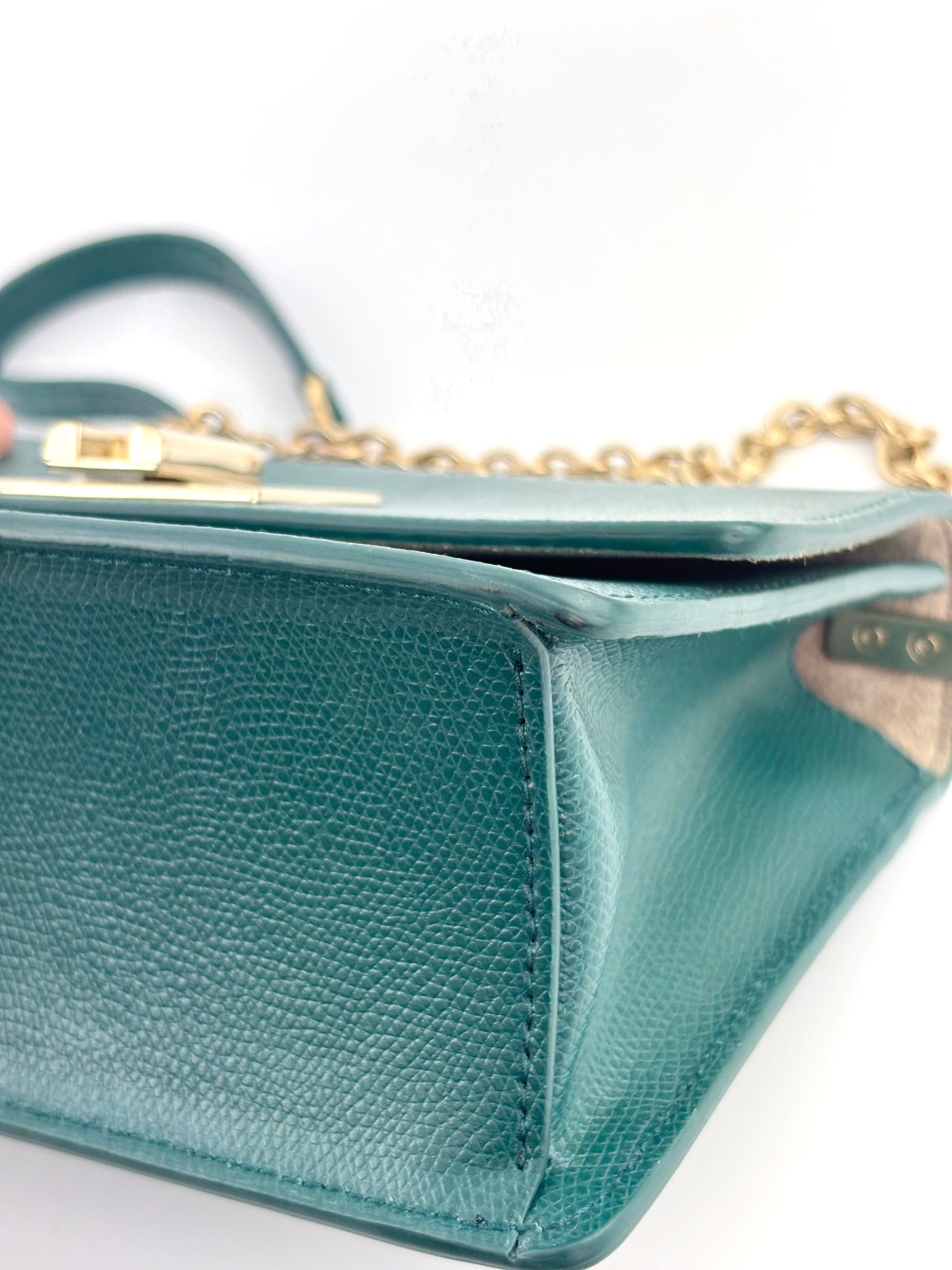 1927 Mini Crossbody in Green GHW