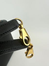 Kelly 28 Sellier Black Epsom GHW