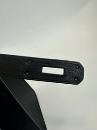 Kelly 28 Sellier Black Epsom GHW