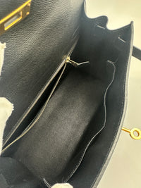 Kelly 28 Sellier Black Epsom GHW