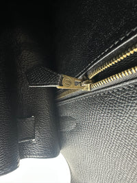 Kelly 28 Sellier Black Epsom GHW