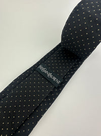 Dotted Tie in Black