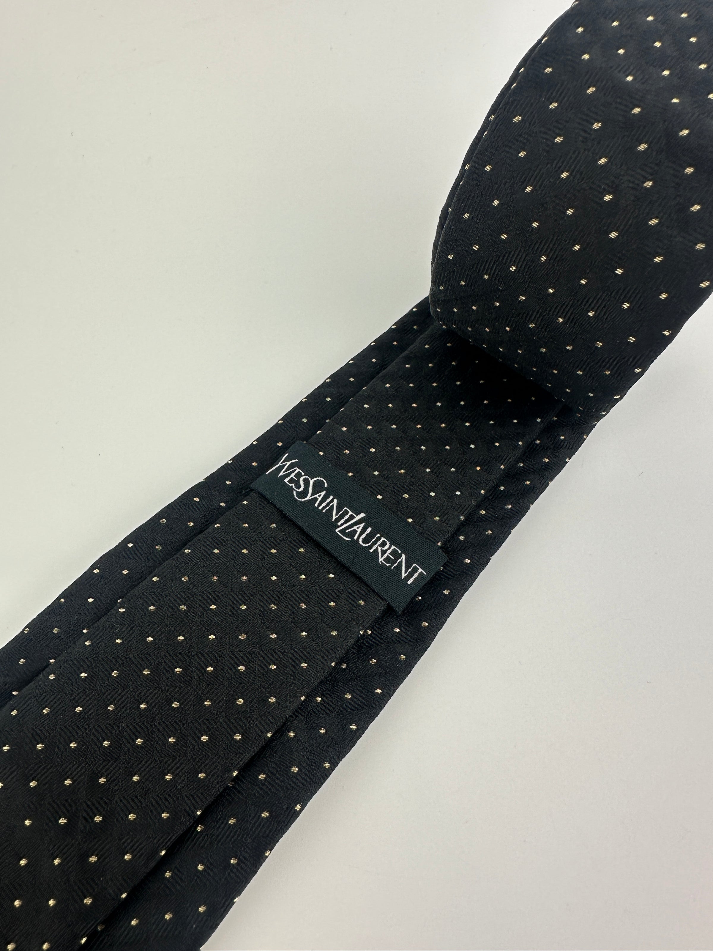 Dotted Tie in Black