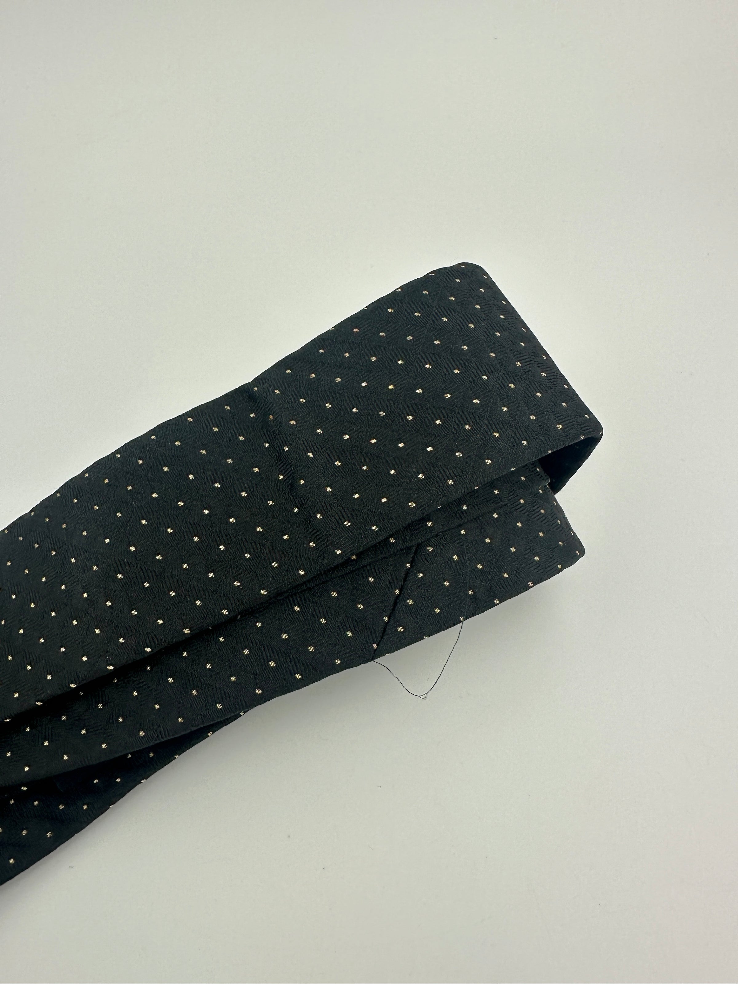 Dotted Tie in Black