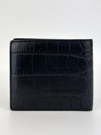 Men’s Croc Embossed Bifold Wallet - Glampot