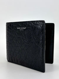 Men’s Croc Embossed Bifold Wallet - Glampot