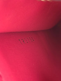Capucines BB in Black Taurillon Leather/Fuschia SHW
