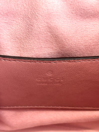 GG Marmont Lambskin Mini Backpack in Dusty Carmine Rose - Glampot