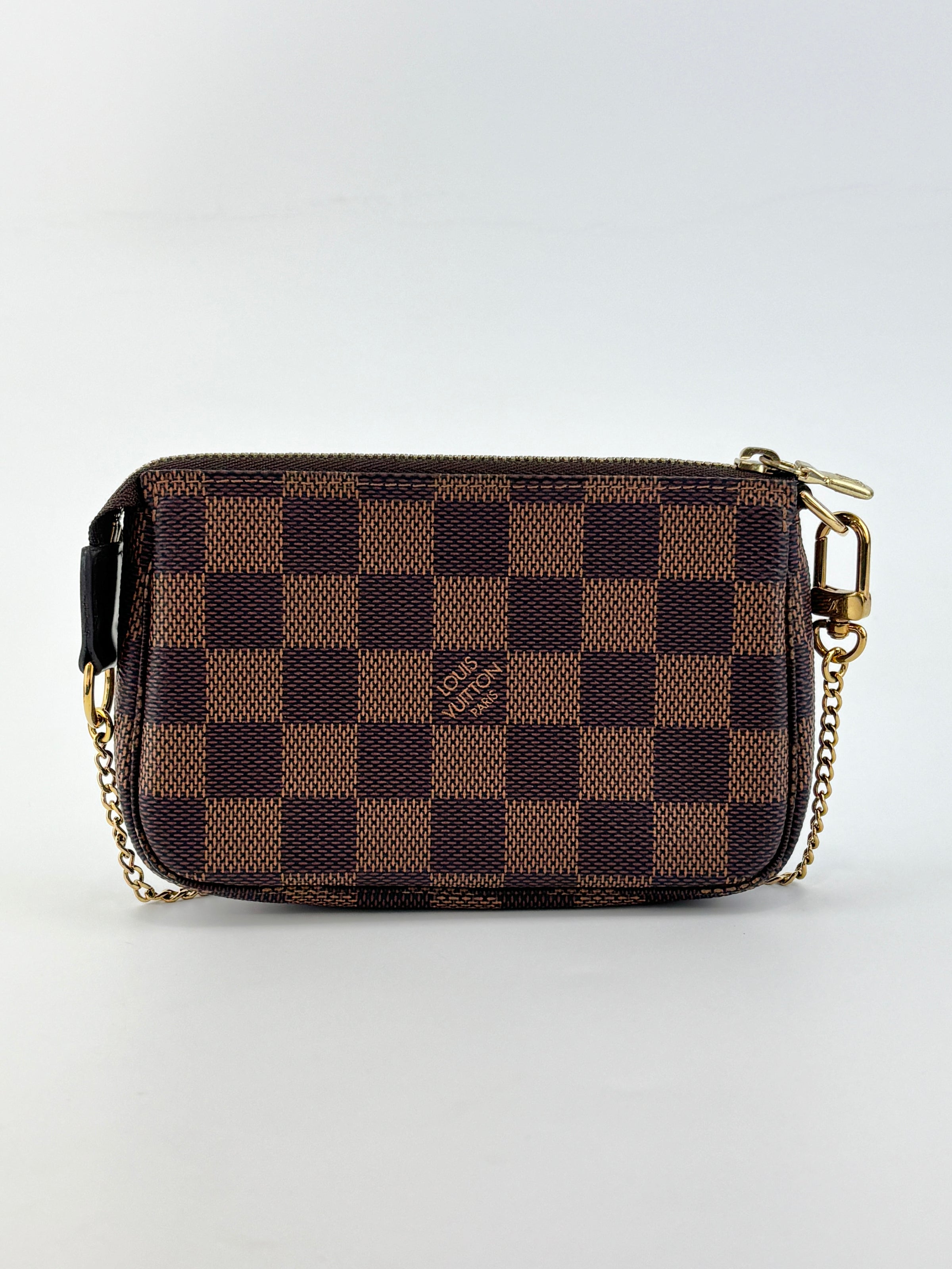 M58009 Mini Pochette Accessoires Damier Ebene
