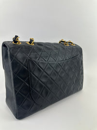 Vintage Maxi Lambskin Single Flap Bag GHW