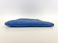 Large O Case Zip Pouch in Blue Caviar RHW - Glampot