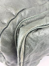 Alexander Wang Forest Green Washed Lambskin Large Marti Convertible Backpack with Matte Black Hardware