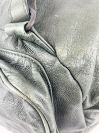 Alexander Wang Forest Green Washed Lambskin Large Marti Convertible Backpack with Matte Black Hardware