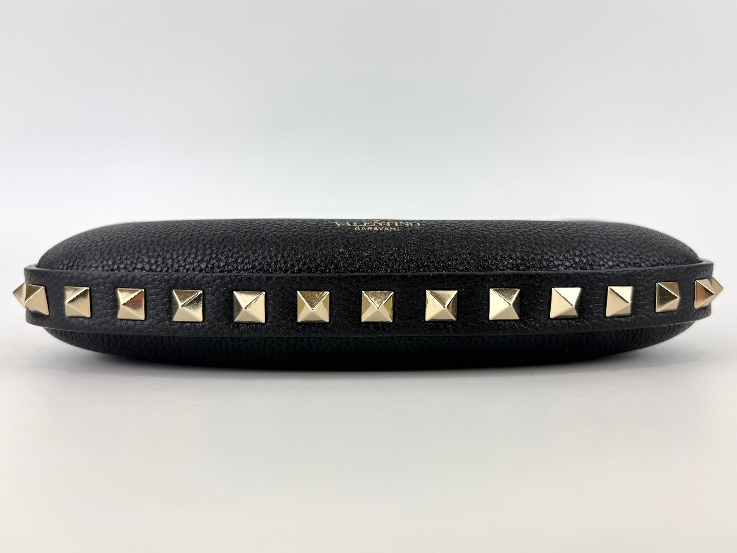 Mini Hobo Rockstud Black Shoulder Bag - Glampot