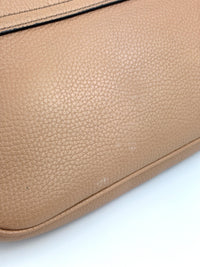 Soho Interlocking G Chain Shoulder Bag Camelia Beige - Glampot