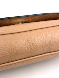 Soho Interlocking G Chain Shoulder Bag Camelia Beige - Glampot