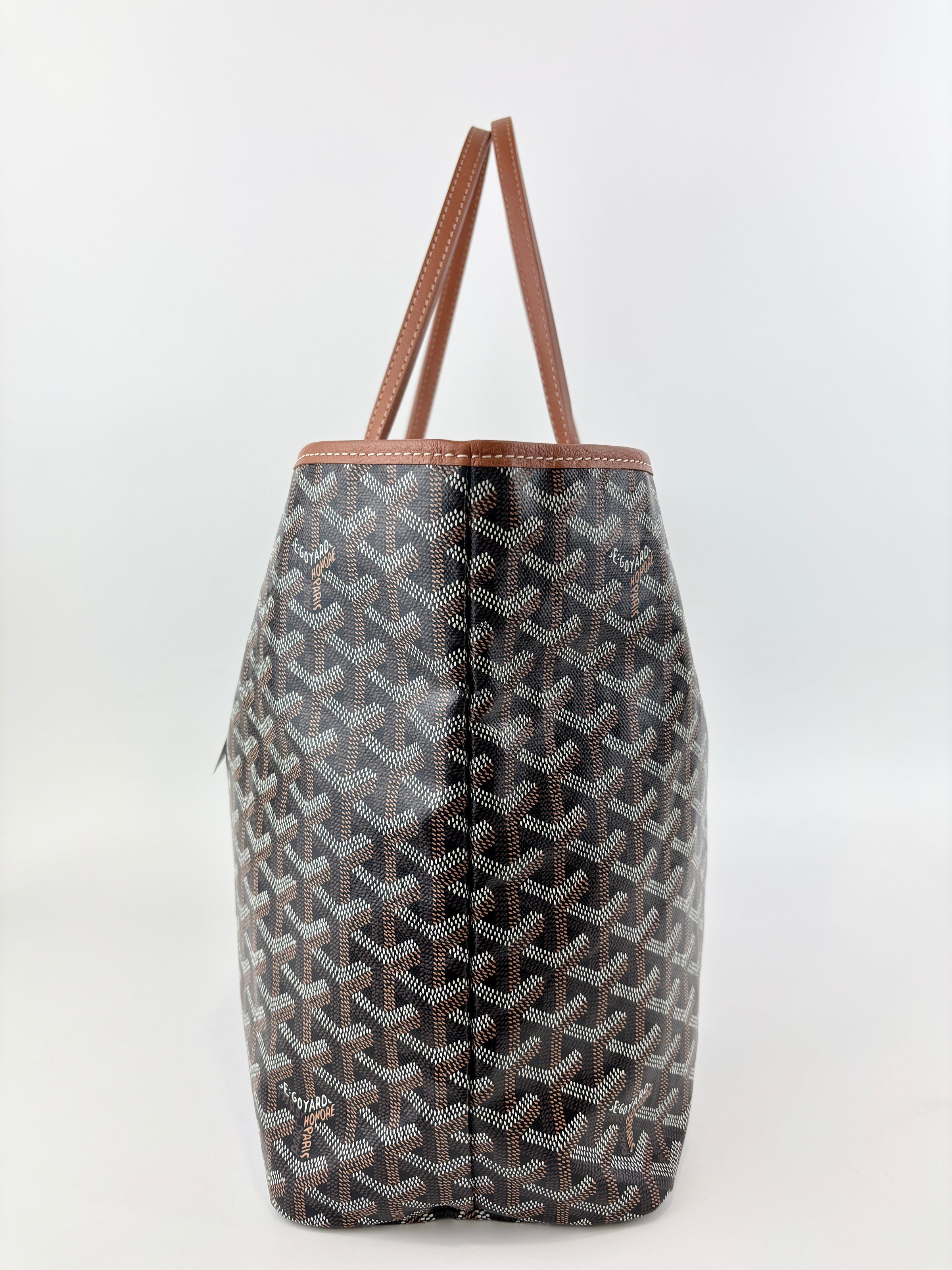 Saint Louis PM Brown Tote Bag