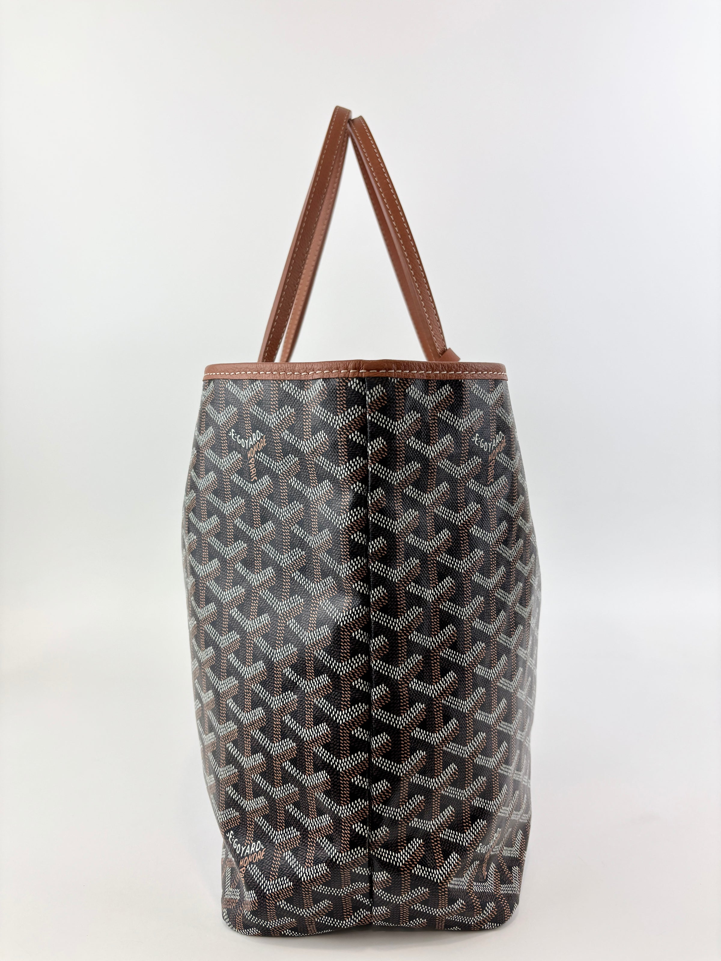 Saint Louis PM Brown Tote Bag