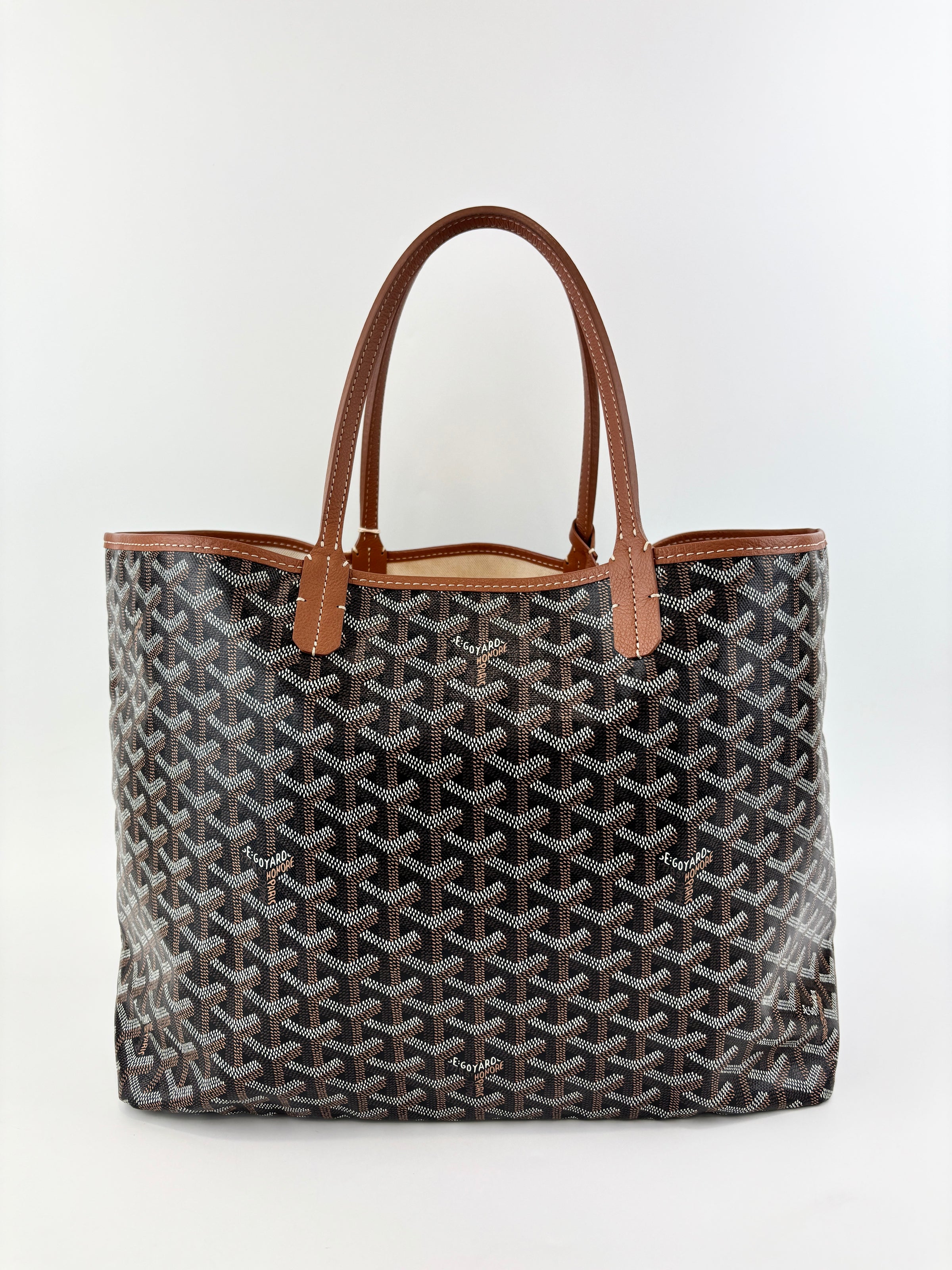 Saint Louis PM Brown Tote Bag