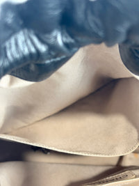 Chanel Black Embossed Calfskin Leather Unlimited Line Drawstring Tote