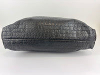 Chanel Black Embossed Calfskin Leather Unlimited Line Drawstring Tote