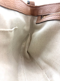 Soho Interlocking G Chain Shoulder Bag Camelia Beige - Glampot