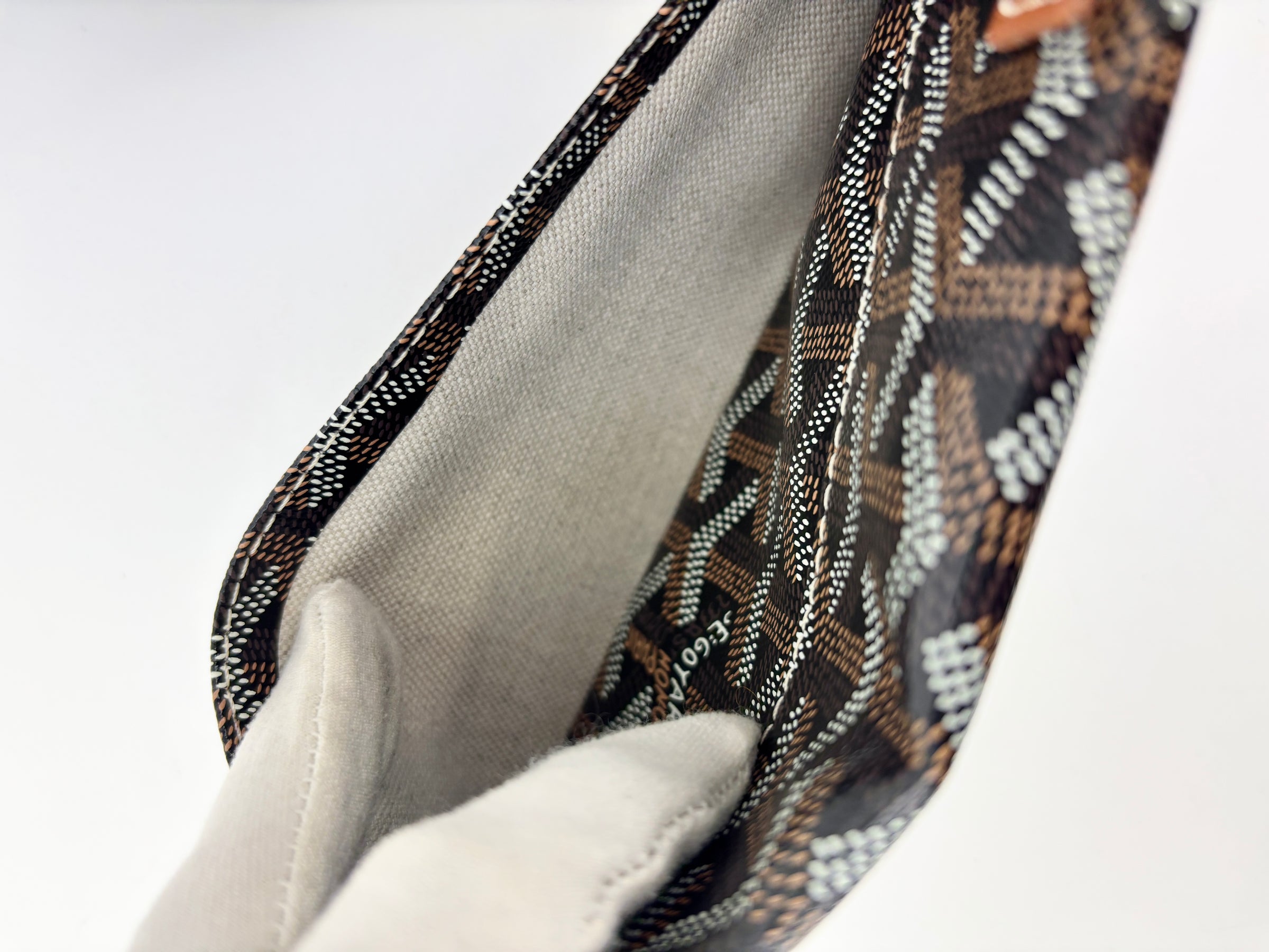 Saint Louis PM Brown Tote Bag