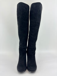 Gillian 60 City Stretch Suede Boots Black Size 36