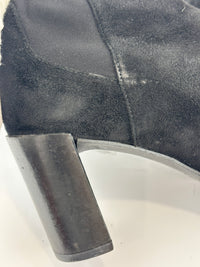 Gillian 60 City Stretch Suede Boots Black Size 36
