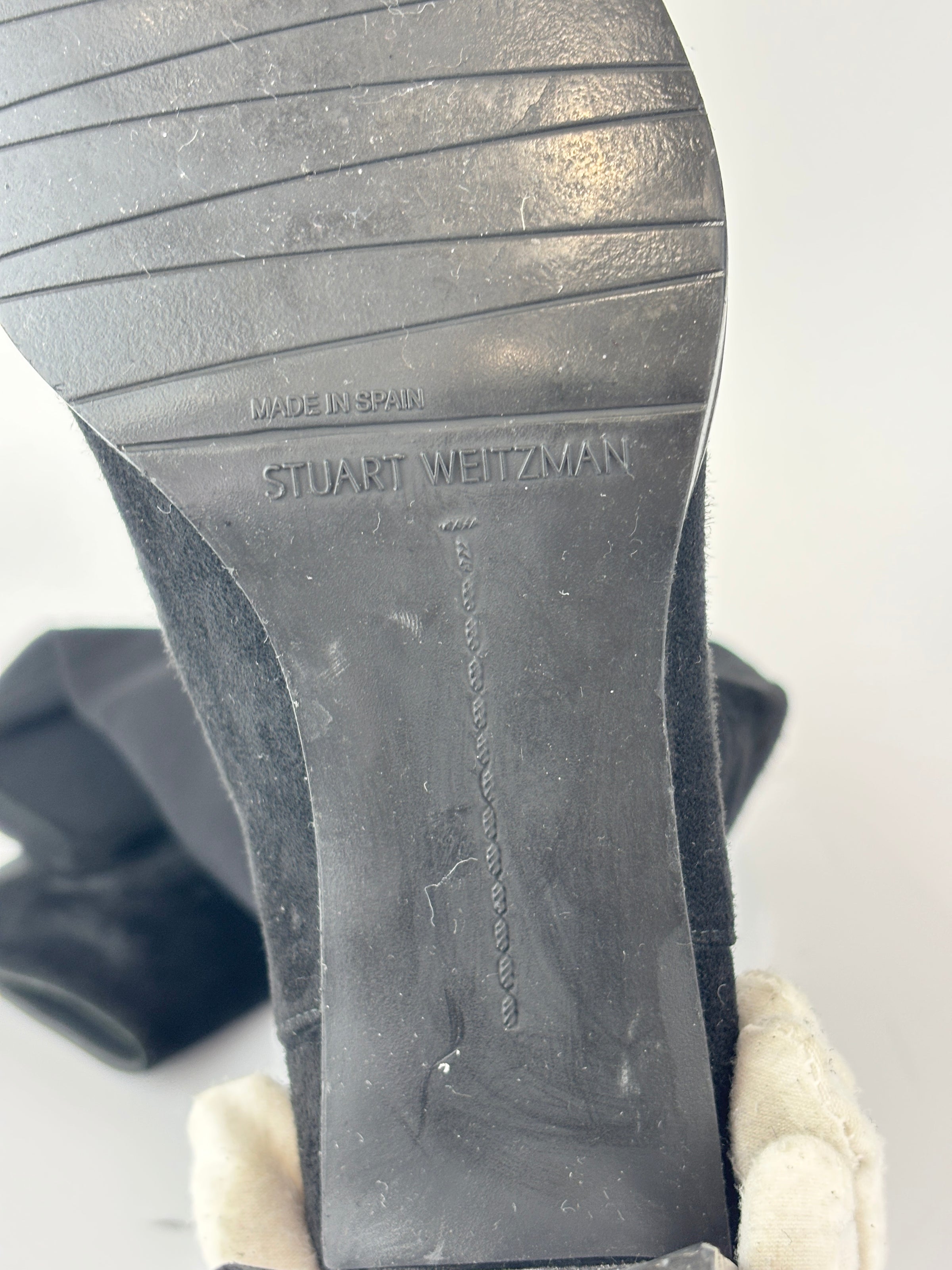 Gillian 60 City Stretch Suede Boots Black Size 36