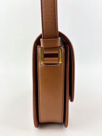 Box Calfskin Monogram Medium Solferino Satchel Natural Tan - Glampot