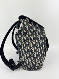 Motion Backpack in Oblique Nylon with Leather Medium