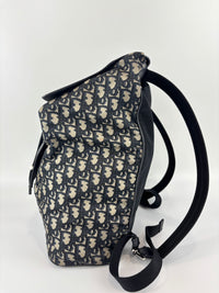 Motion Backpack in Oblique Nylon with Leather Medium