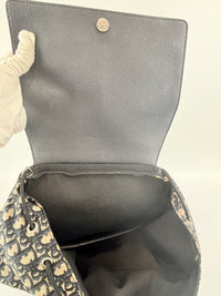 Motion Backpack in Oblique Nylon with Leather Medium